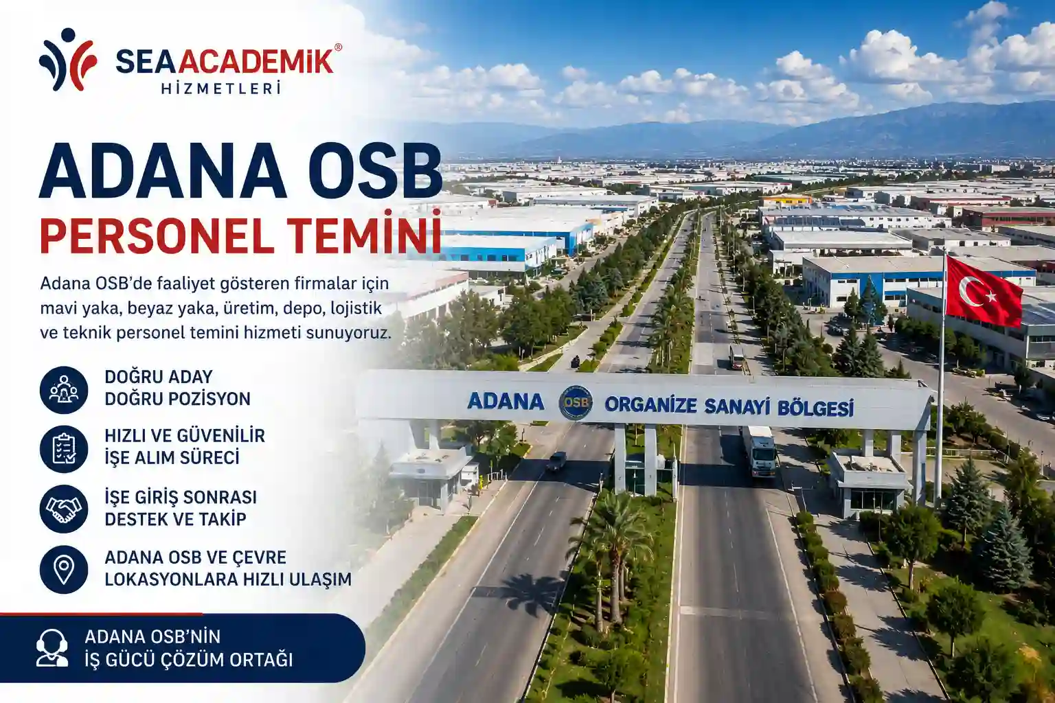 Adana OSB personel temini