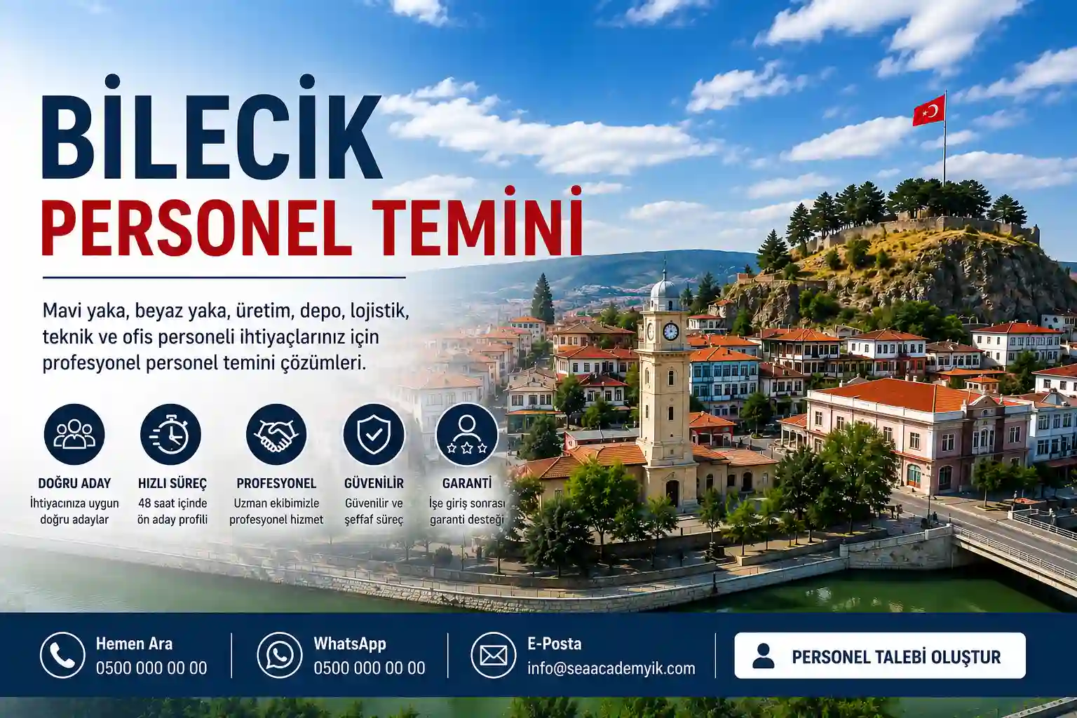 Bilecik personel temini