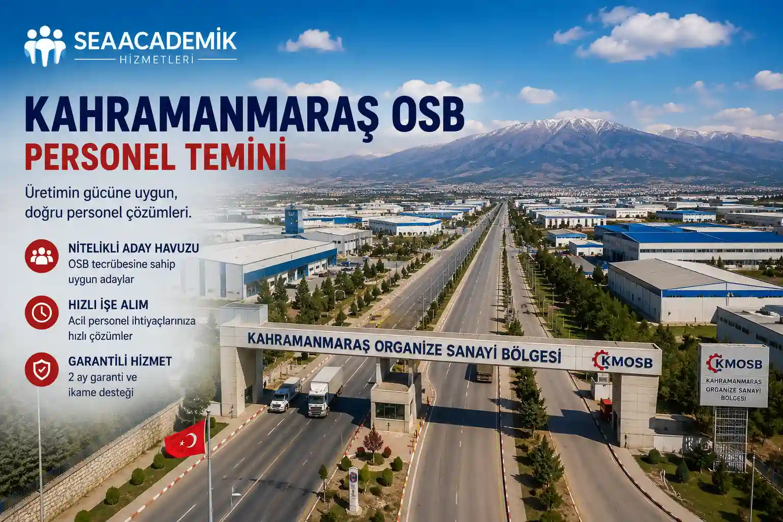 Kahramanmaraş OSB personel temini