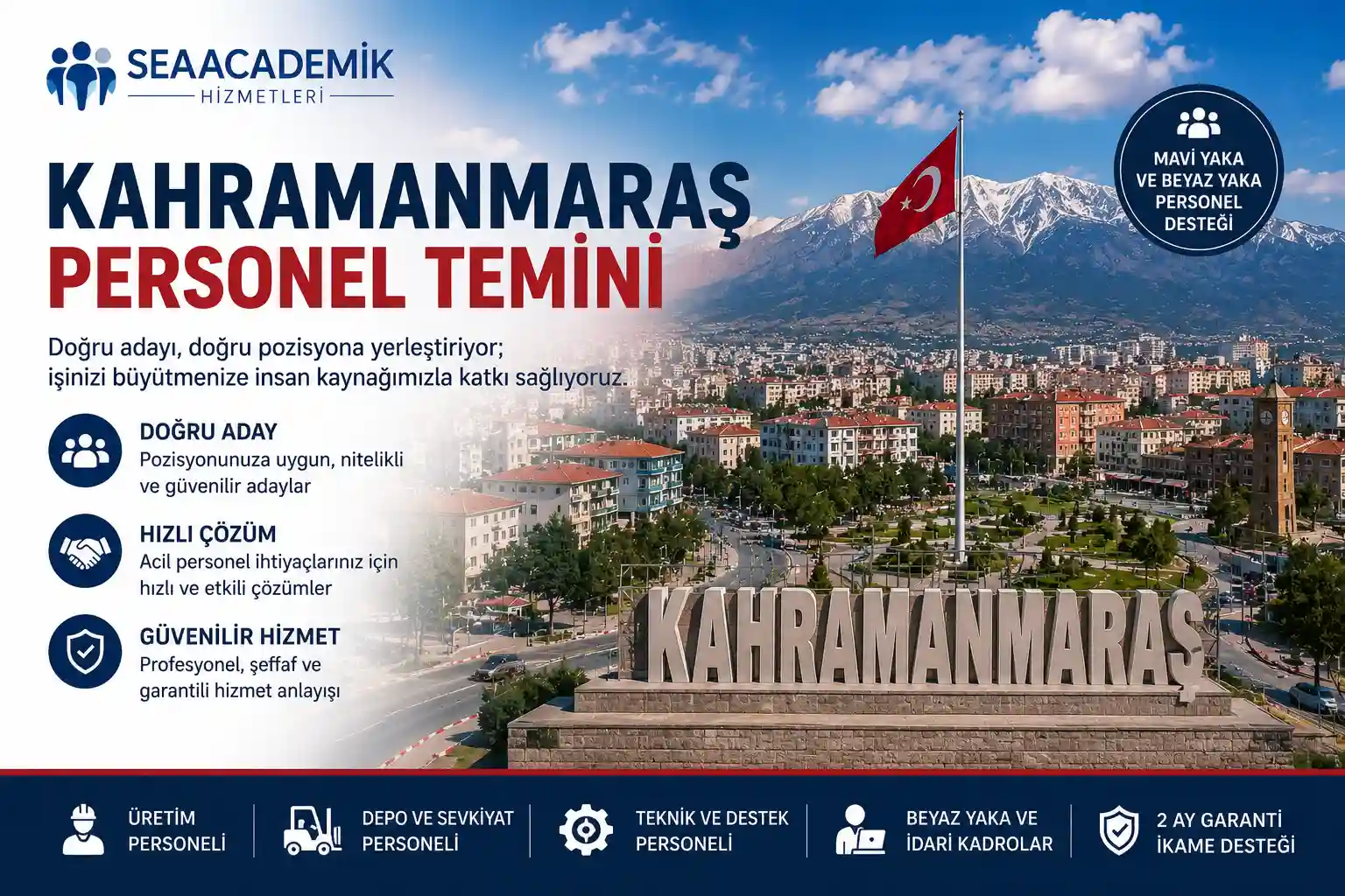 Kahramanmaraş personel temin firması