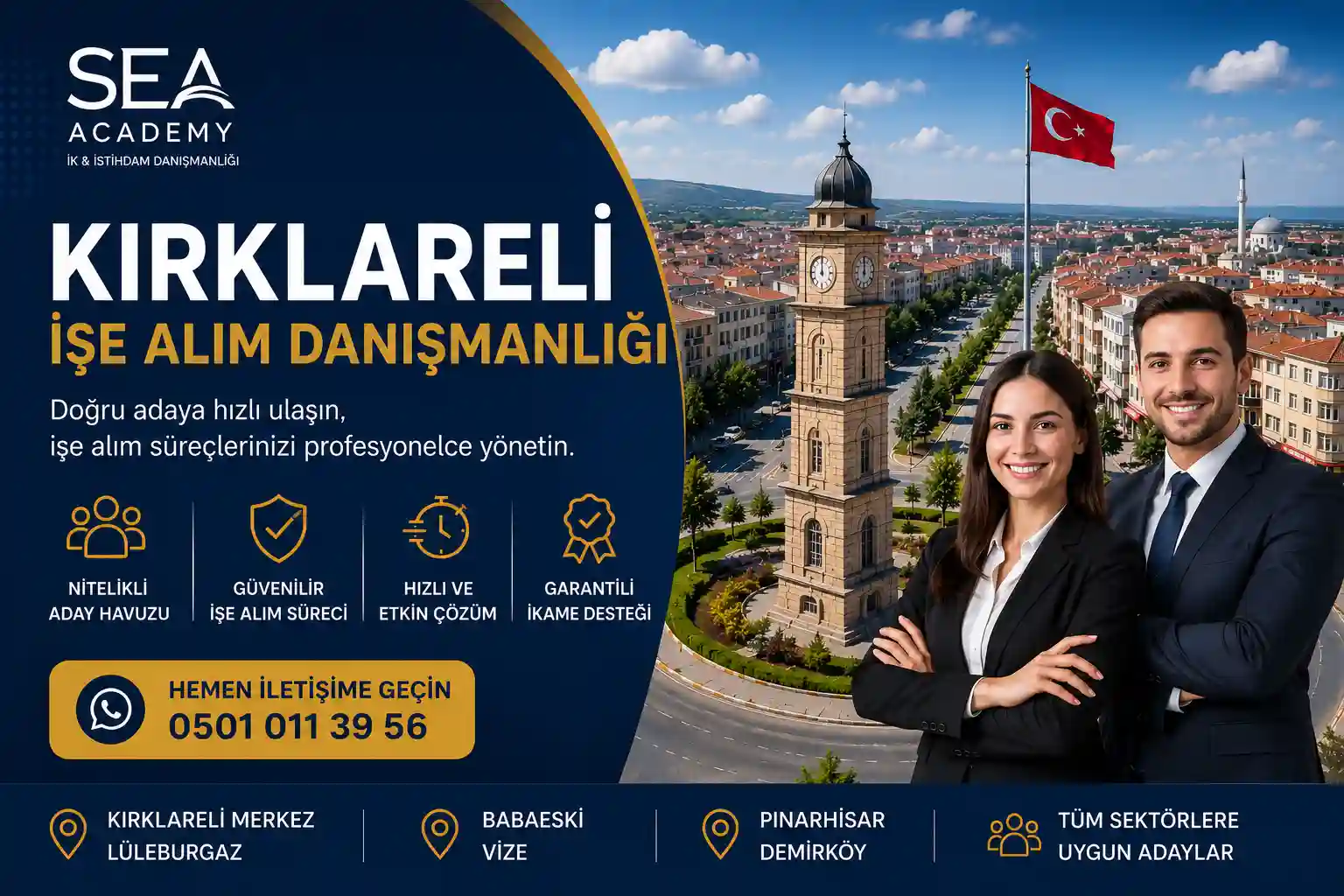 Kırklareli işe alım süreci ve aday değerlendirme