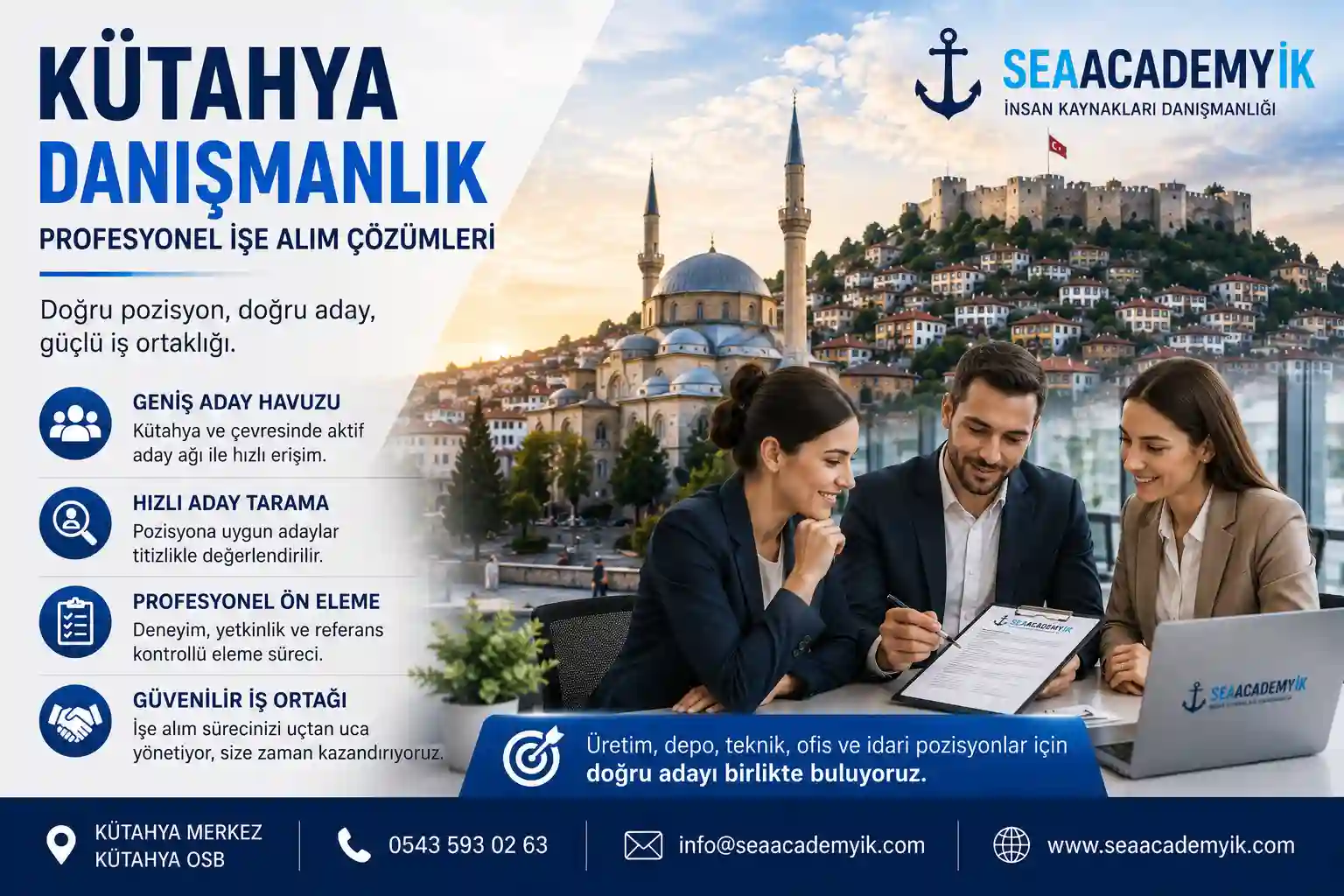 Kütahya insan kaynakları danışmanlığı