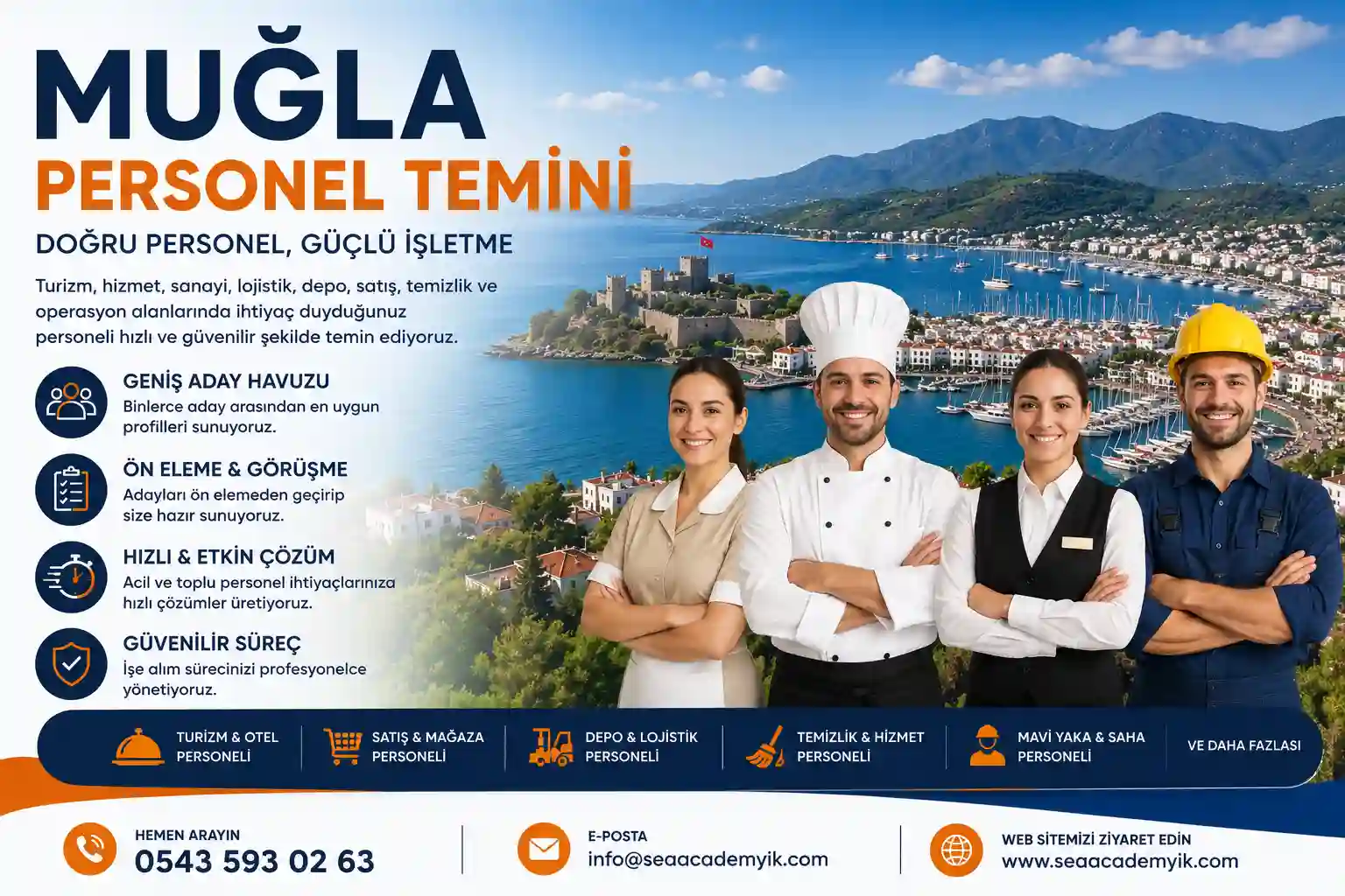 Bodrum personel temini