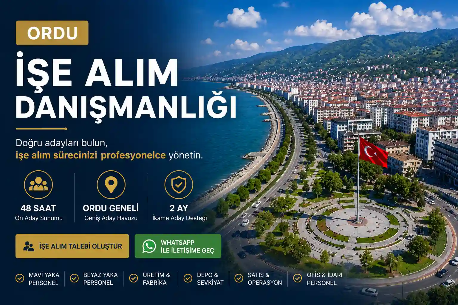 Ordu işe alım danışmanlığı