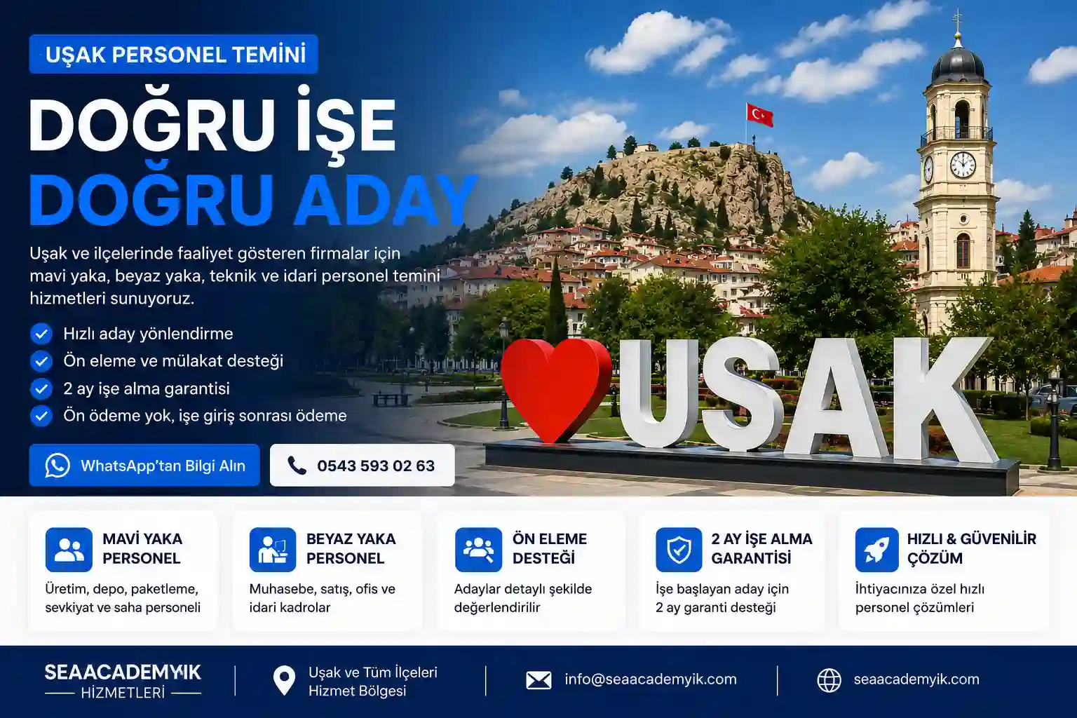 Uşak personel temin firması