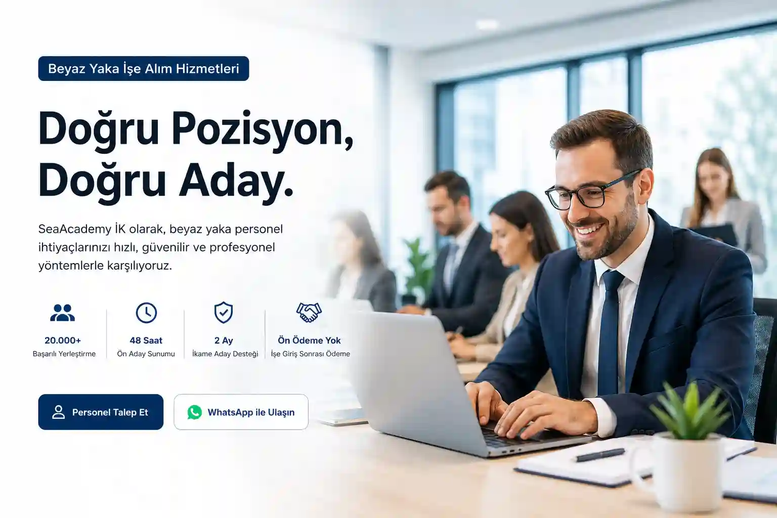 Beyaz yaka işe alım hizmetleri
