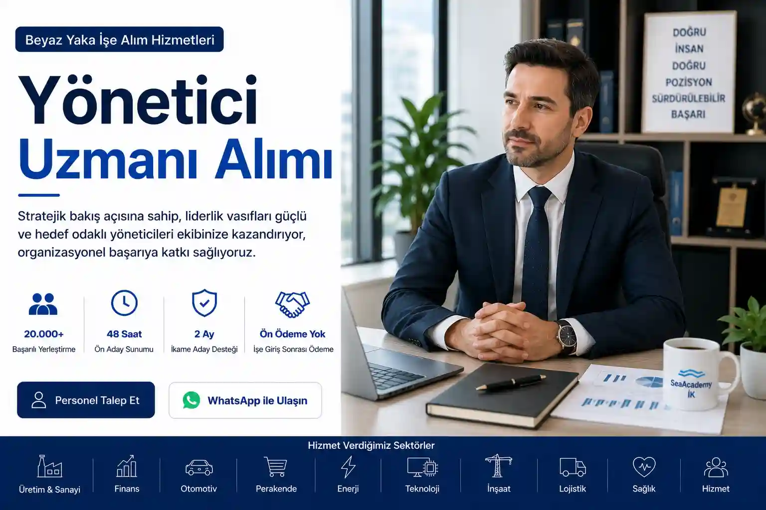 Yönetici işe alım hizmetleri