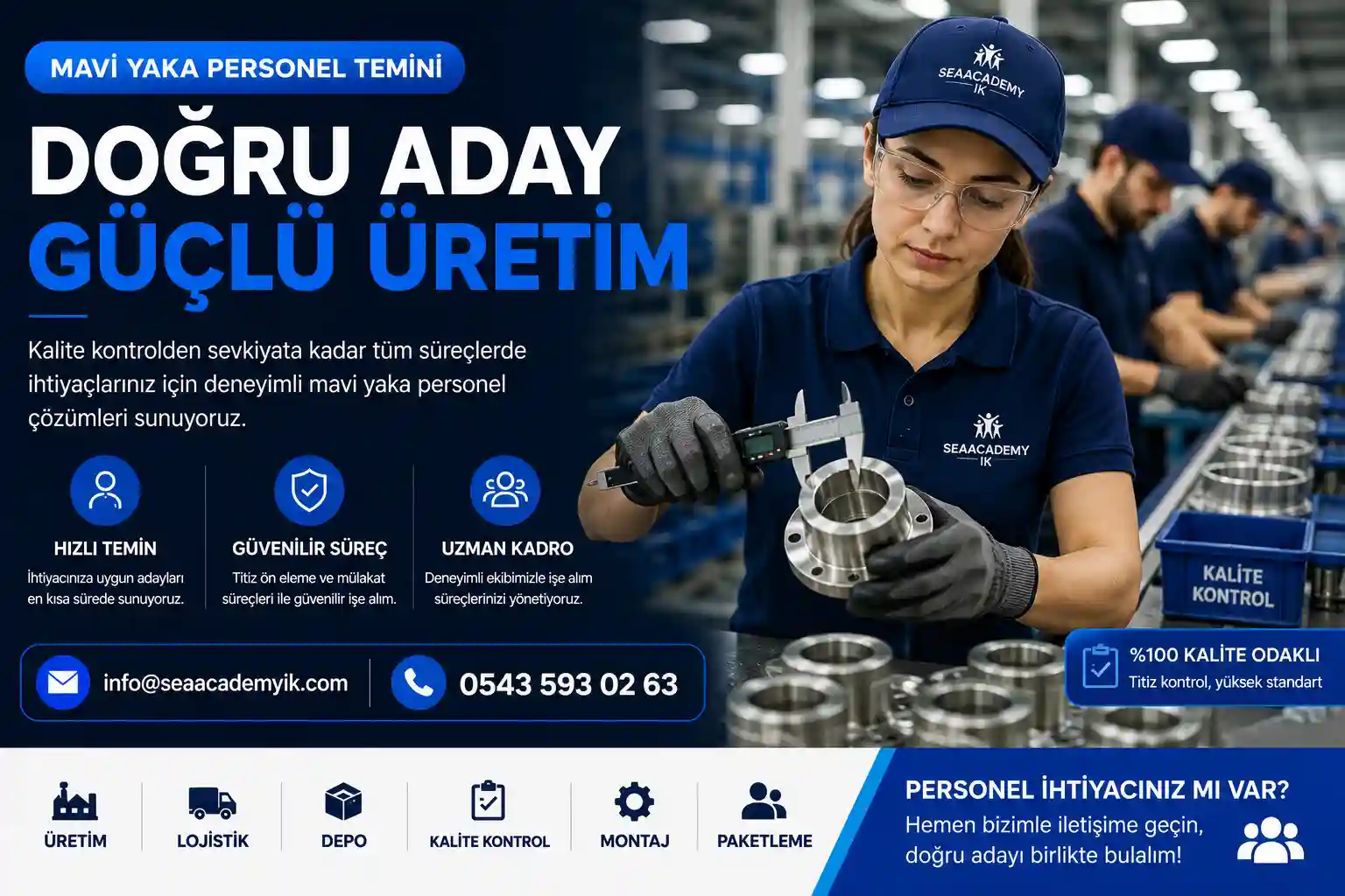 Kalite kontrol personeli temin hizmetleri