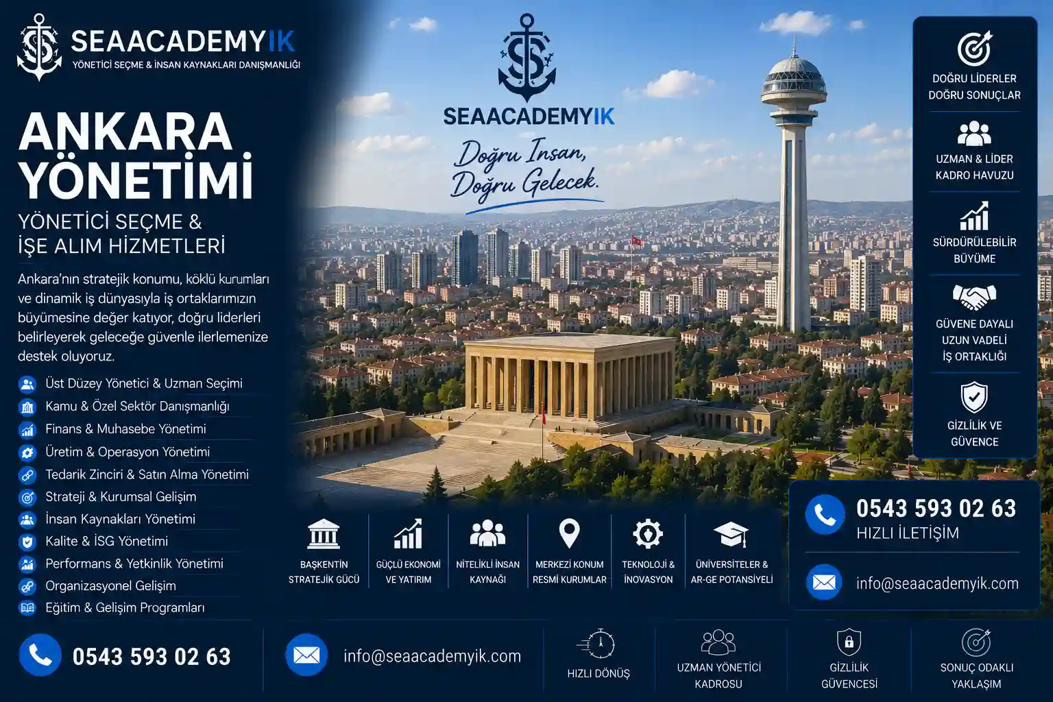 Ankara orta düzey yönetici başarı hikayesi