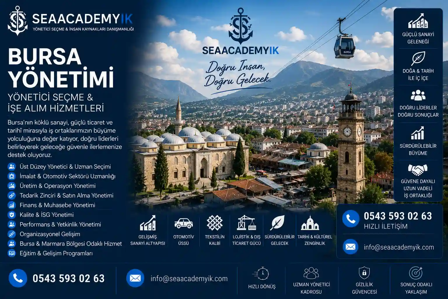 Bursa orta düzey yönetici başarı hikayesi