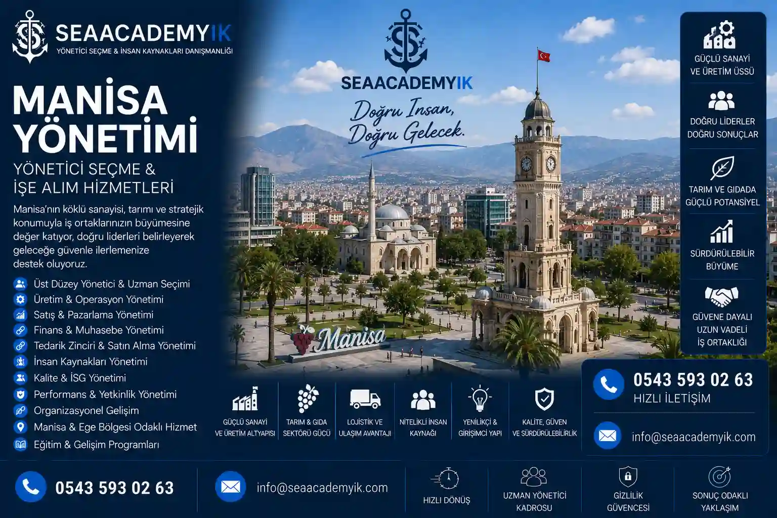 Manisa orta düzey yönetici başarı hikayesi