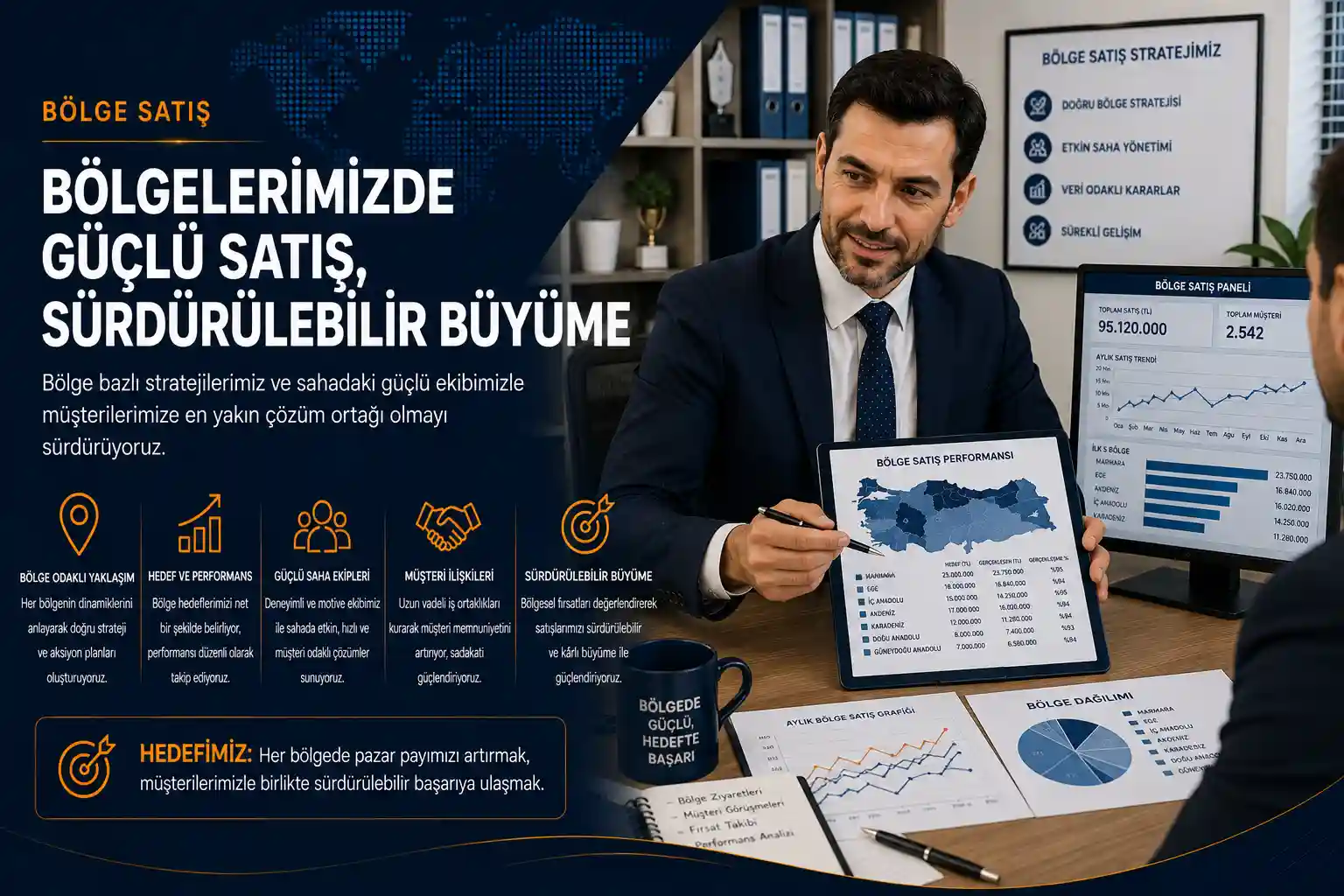 Bölge satış yöneticisi seçme hizmeti
