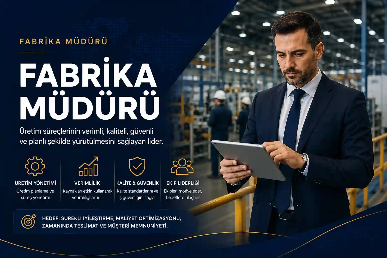 Fabrika müdürü seçme hizmeti