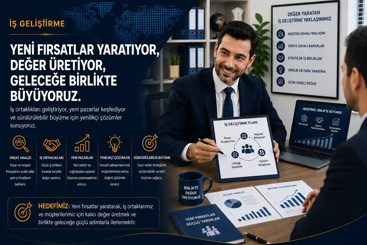 İş geliştirme yöneticisi seçme hizmeti