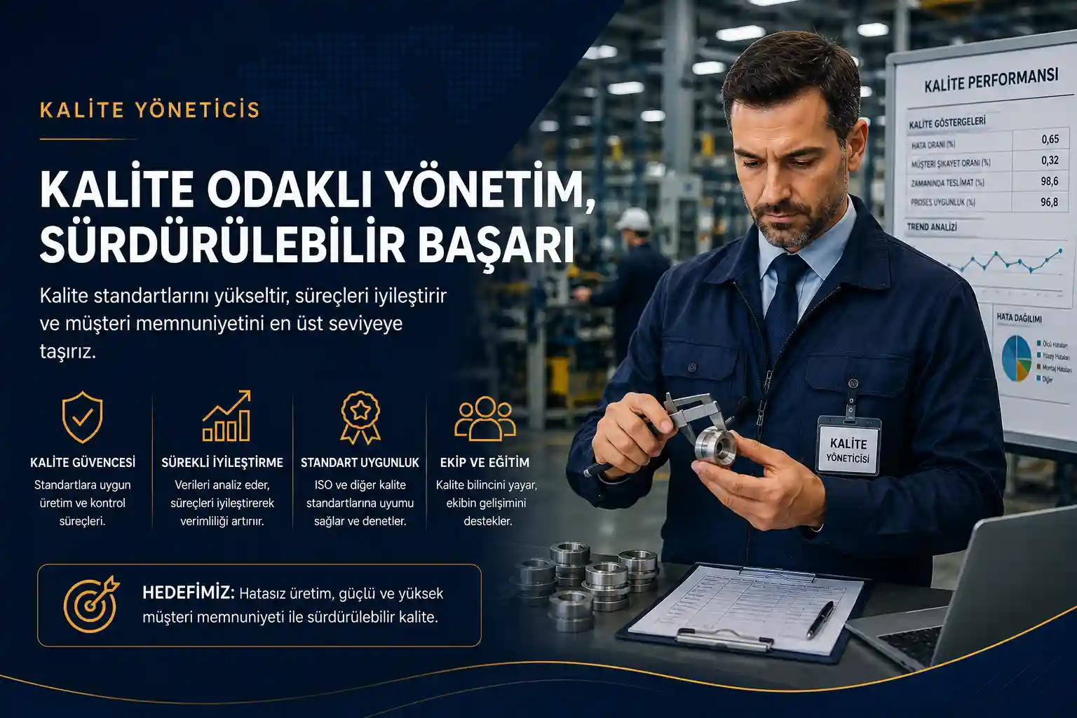 Kalite yöneticisi seçme hizmeti