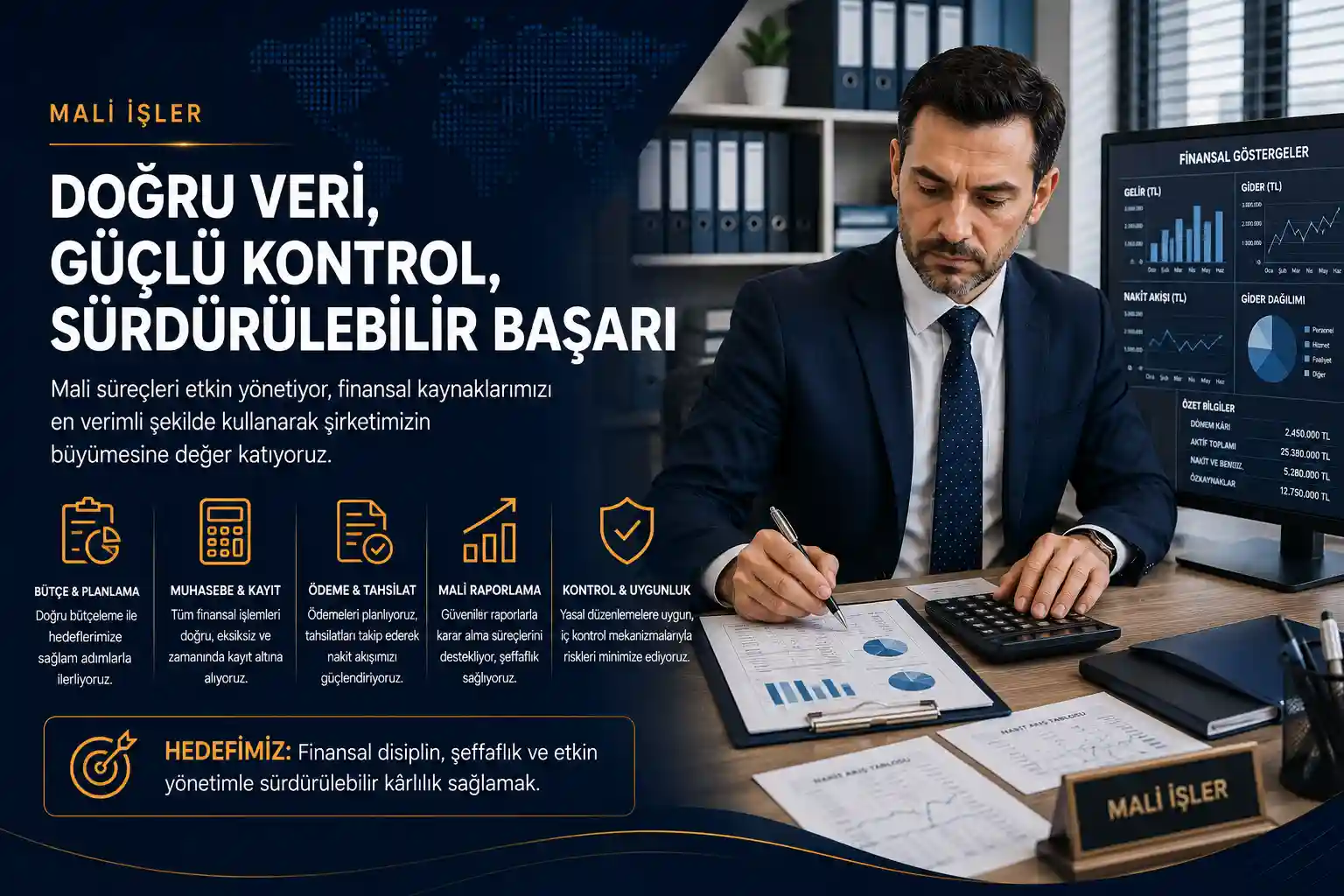 Mali işler müdürü seçme hizmeti