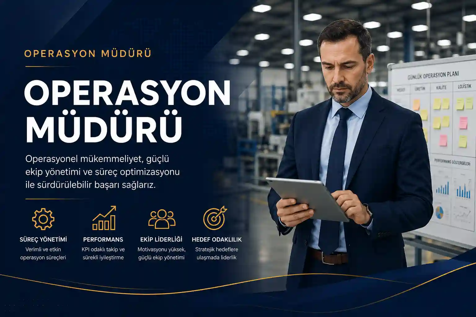 Operasyon müdürü seçme hizmeti