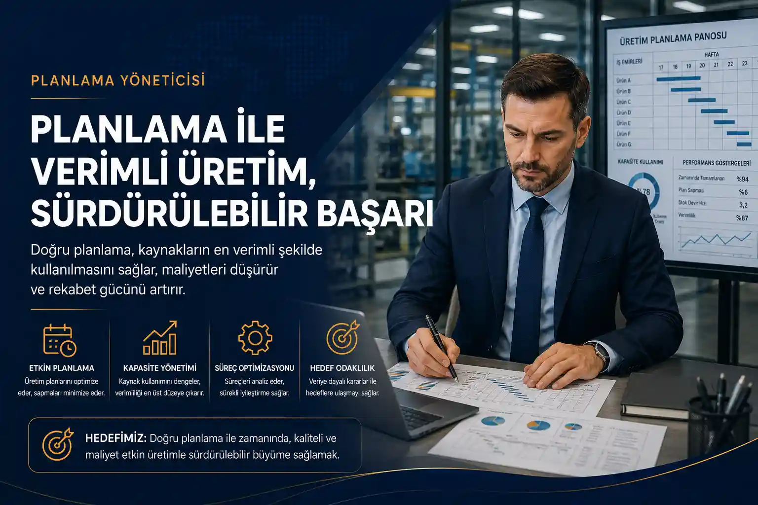 Planlama yöneticisi seçme hizmeti