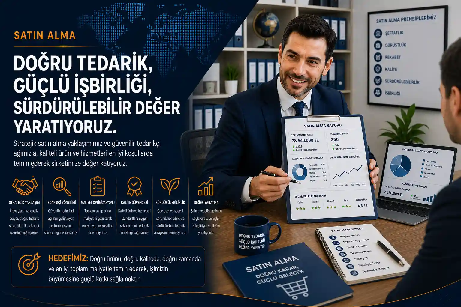 Satın alma yöneticisi seçme hizmeti