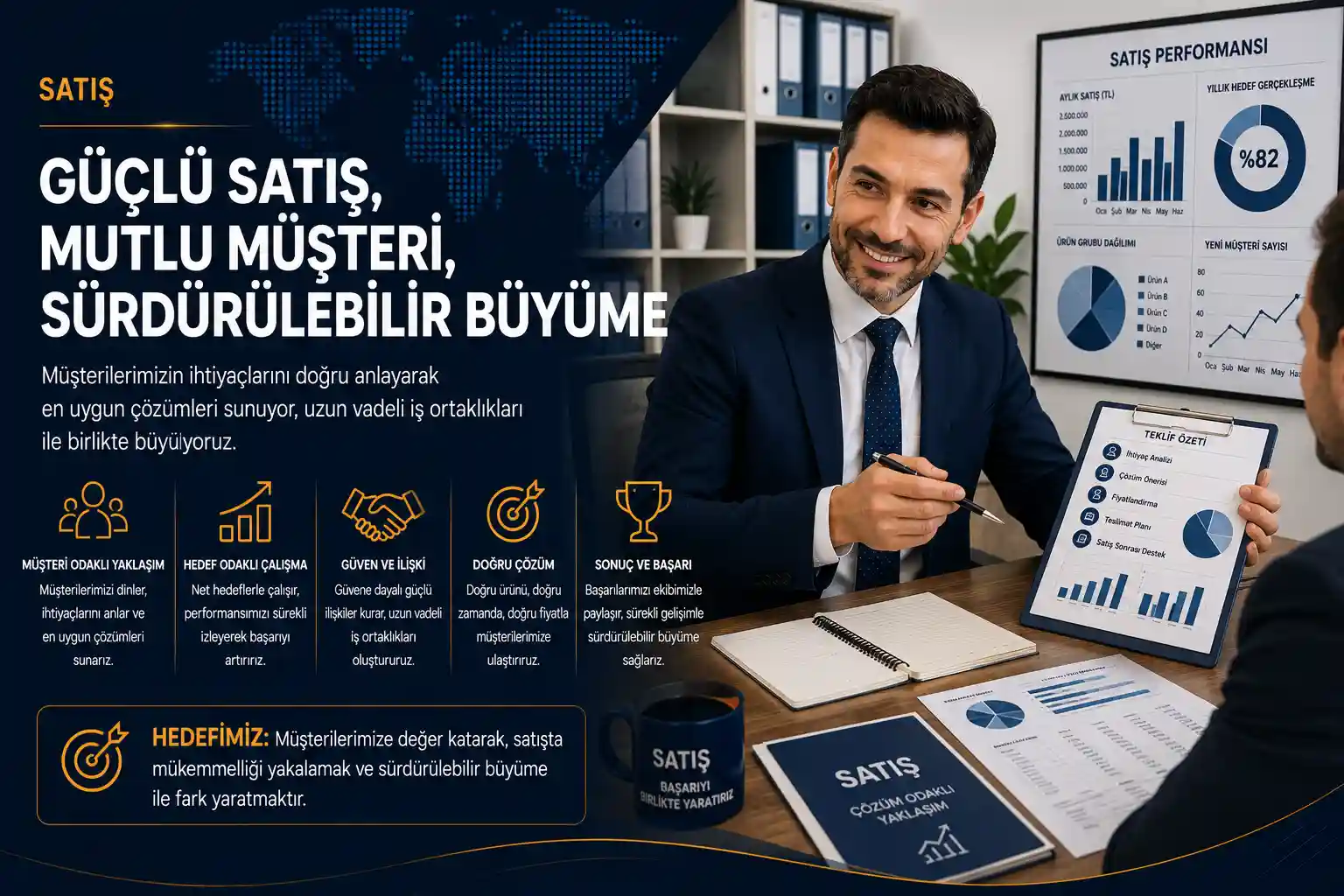 Satış yöneticisi seçme hizmeti