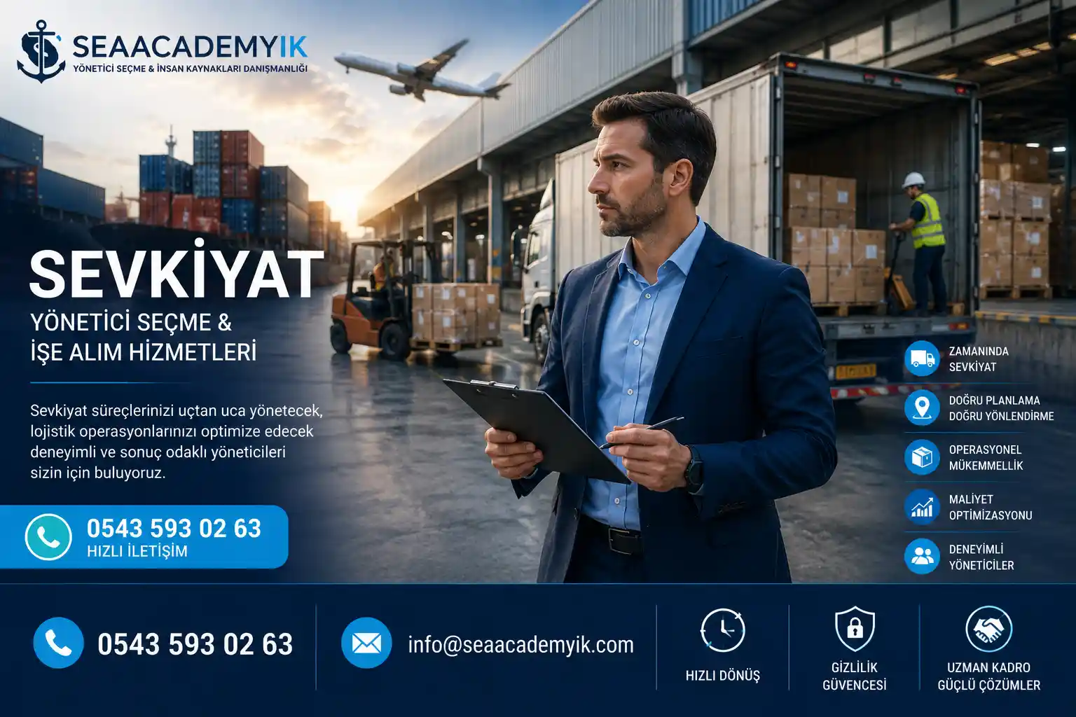 Sevkiyat yöneticisi seçme hizmeti