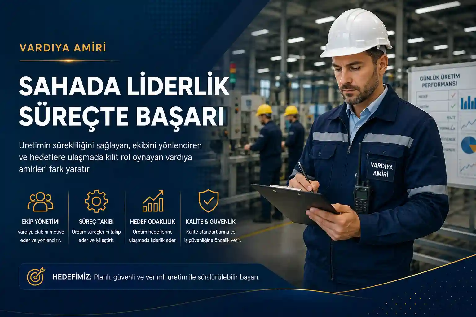 Vardiya amiri seçme hizmeti