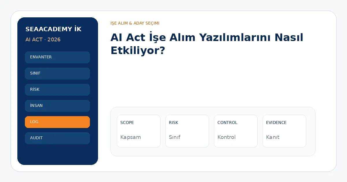 AI Act İşe Alım Yazılımlarını Nasıl Etkiliyor? analiz görseli