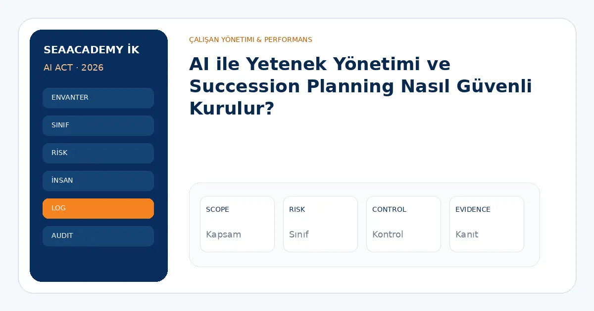 AI ile Yetenek Yönetimi ve Succession Planning Nasıl Güvenli Kurulur? analiz görseli