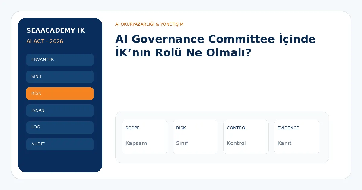 AI Governance Committee İçinde İK’nın Rolü Ne Olmalı? analiz görseli