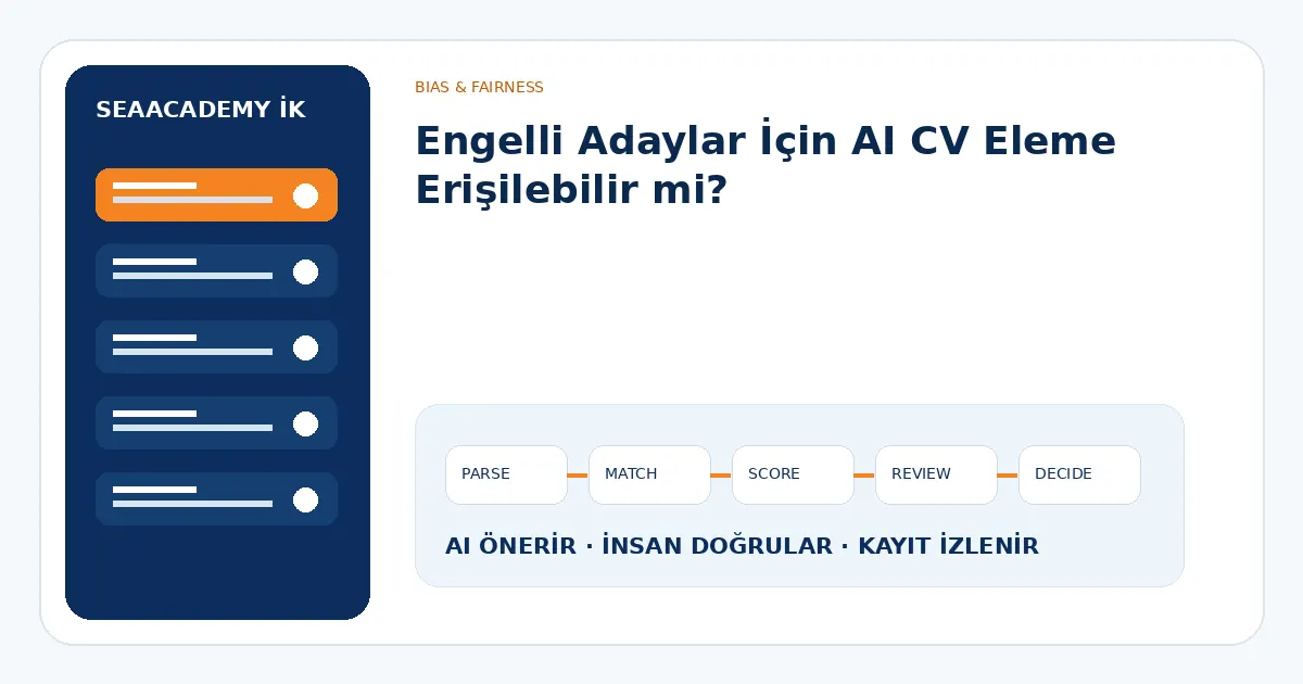 Engelli Adaylar İçin AI CV Eleme Erişilebilir mi?