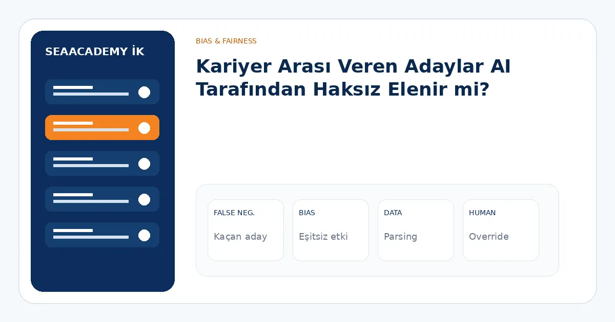 Kariyer Arası Veren Adaylar AI Tarafından Haksız Elenir mi? analiz görseli