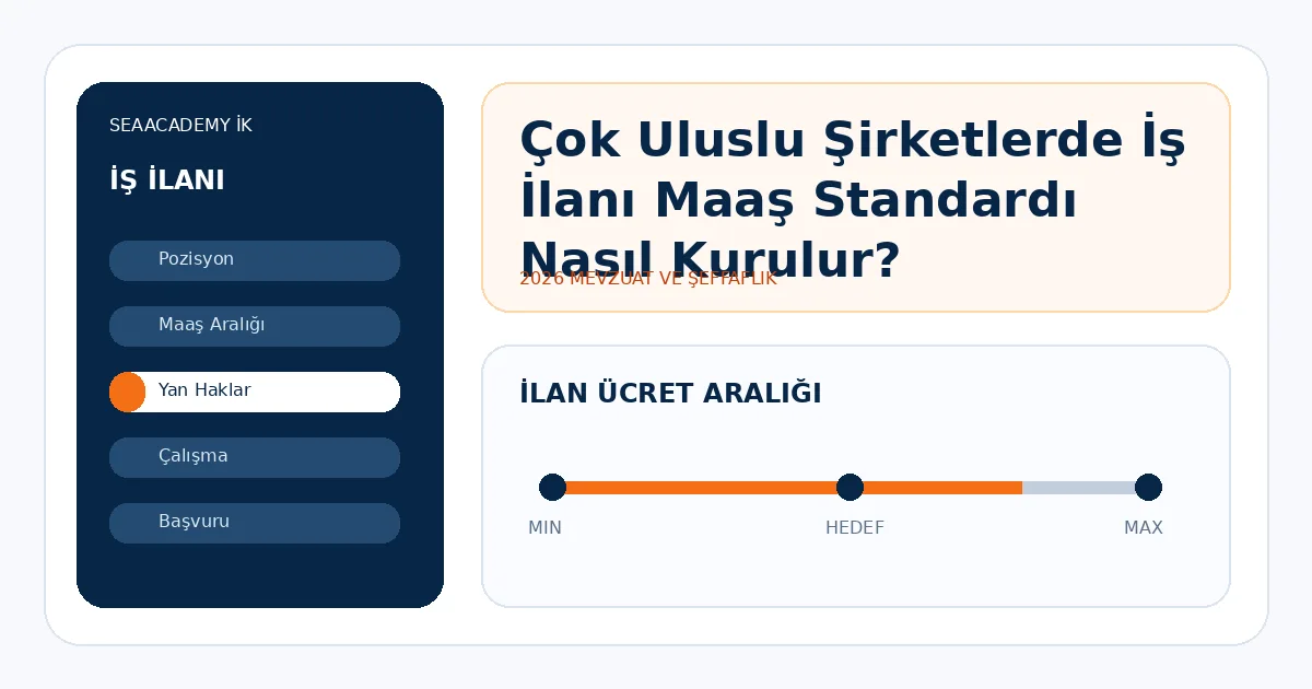Çok Uluslu Şirketlerde İş İlanı Maaş Standardı Nasıl Kurulur?