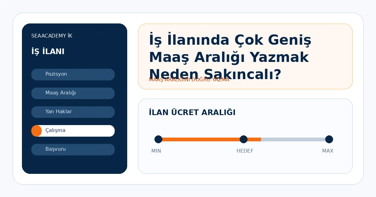 İş İlanında Çok Geniş Maaş Aralığı Yazmak Neden Sakıncalı?