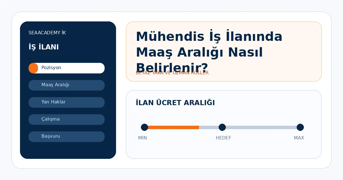 Mühendis İş İlanında Maaş Aralığı Nasıl Belirlenir?