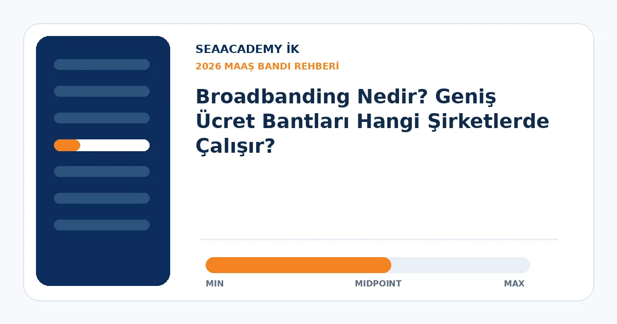 Broadbanding Nedir? Geniş Ücret Bantları Hangi Şirketlerde Çalışır?