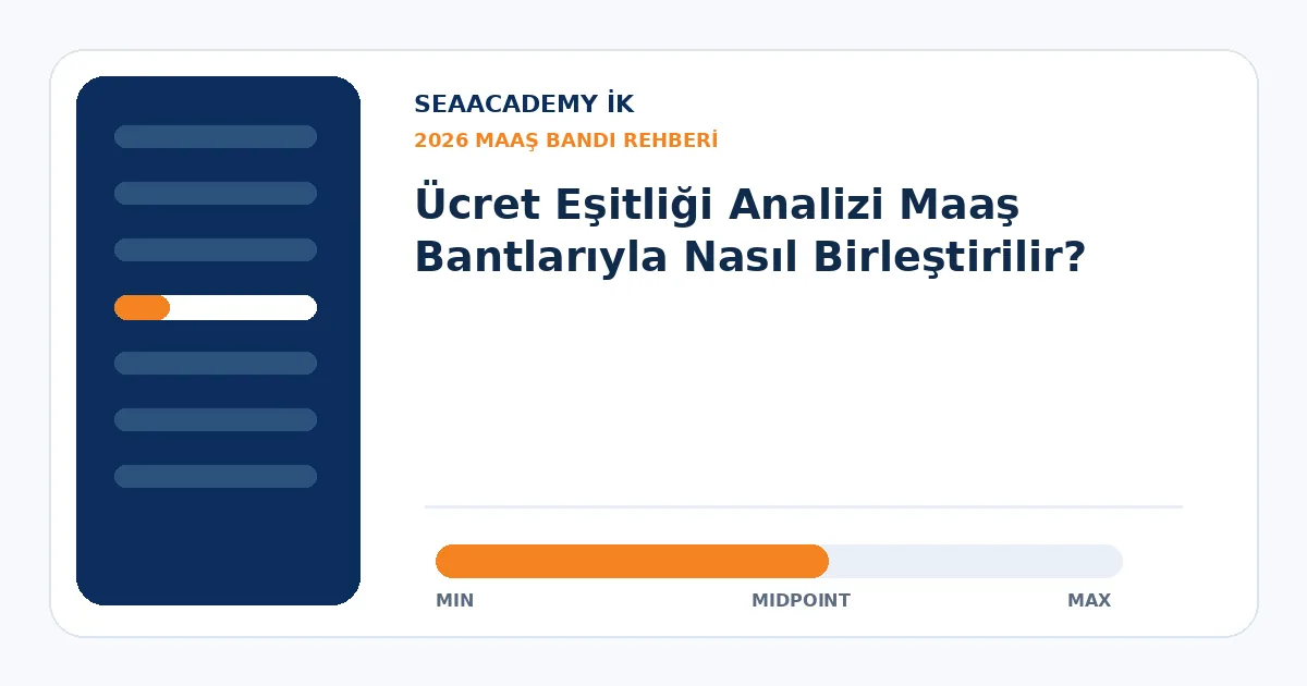 Ücret Eşitliği Analizi Maaş Bantlarıyla Nasıl Birleştirilir?