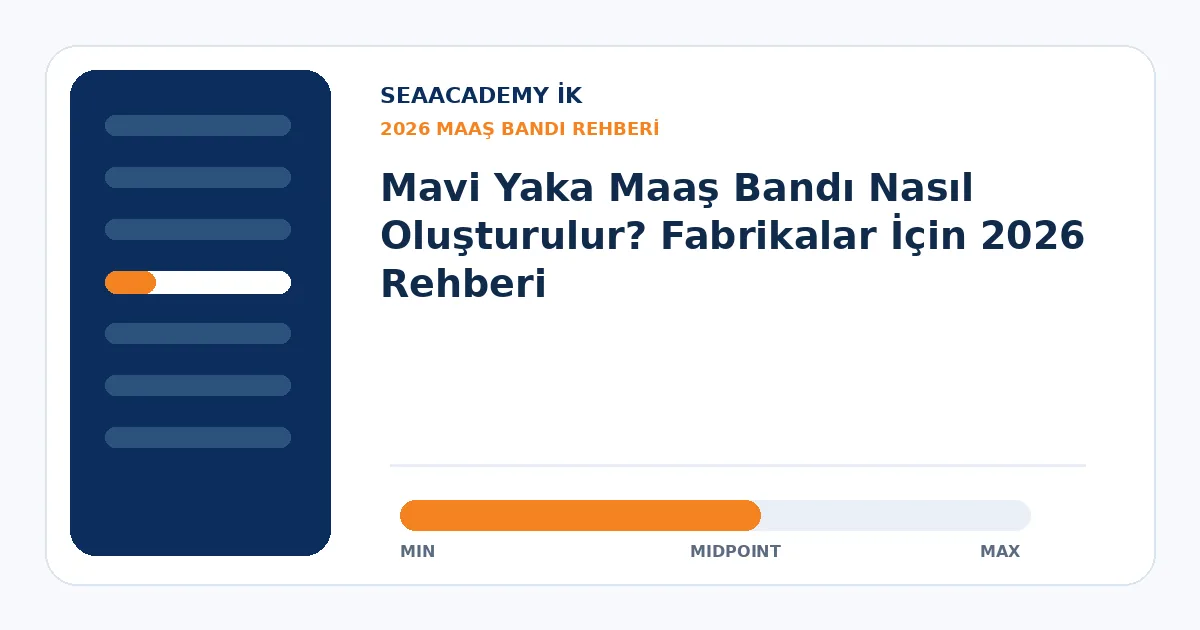 Mavi Yaka Maaş Bandı Nasıl Oluşturulur? Fabrikalar İçin 2026 Rehberi