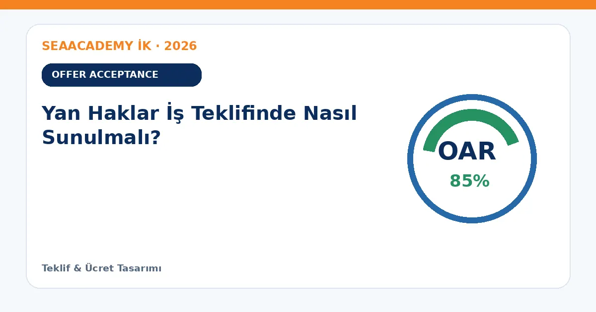 Yan Haklar İş Teklifinde Nasıl Sunulmalı?