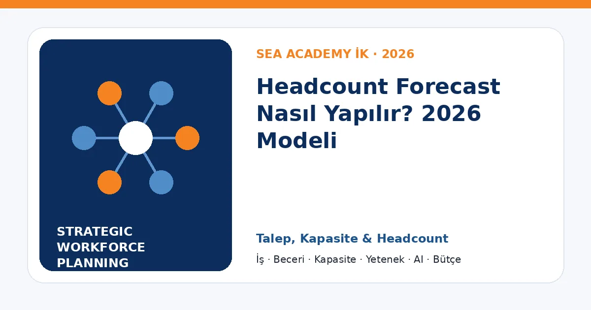 Headcount Forecast Nasıl Yapılır? 2026 Modeli