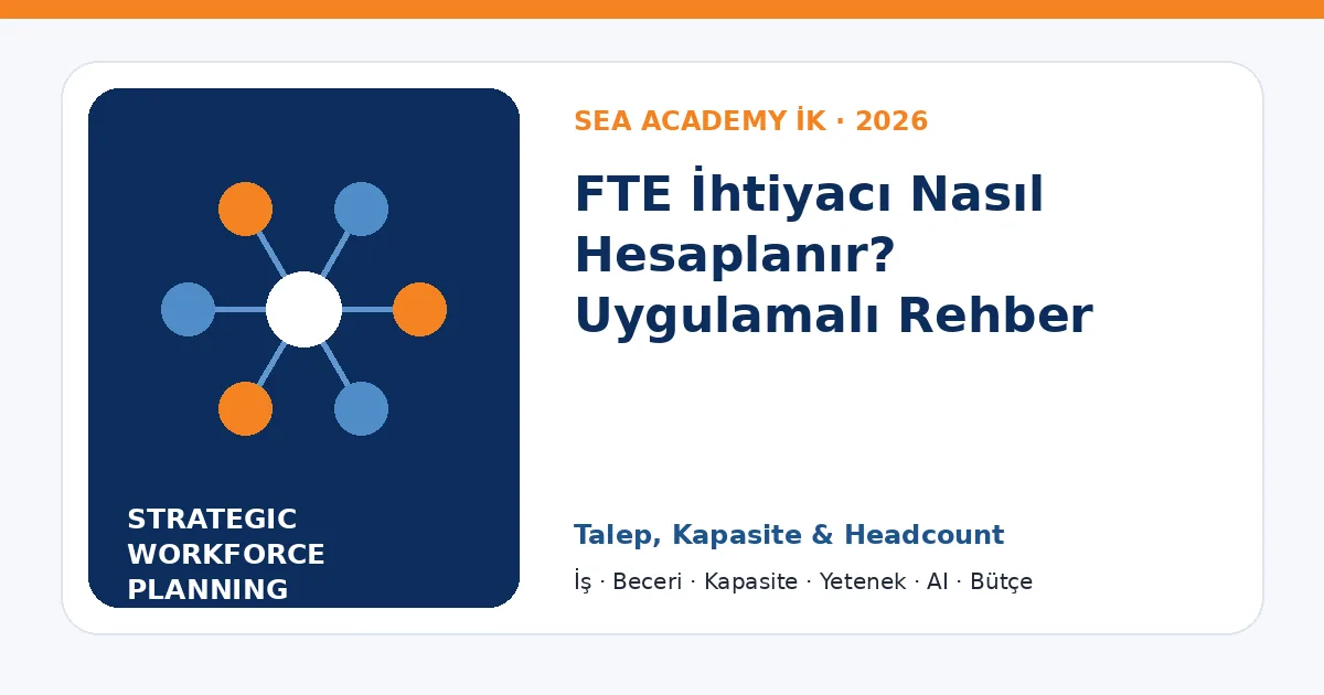 FTE İhtiyacı Nasıl Hesaplanır? Uygulamalı Rehber