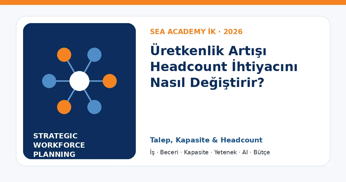 Üretkenlik Artışı Headcount İhtiyacını Nasıl Değiştirir?
