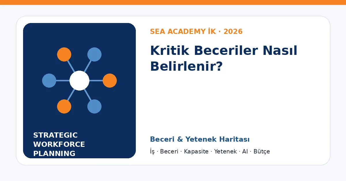 Kritik Beceriler Nasıl Belirlenir?