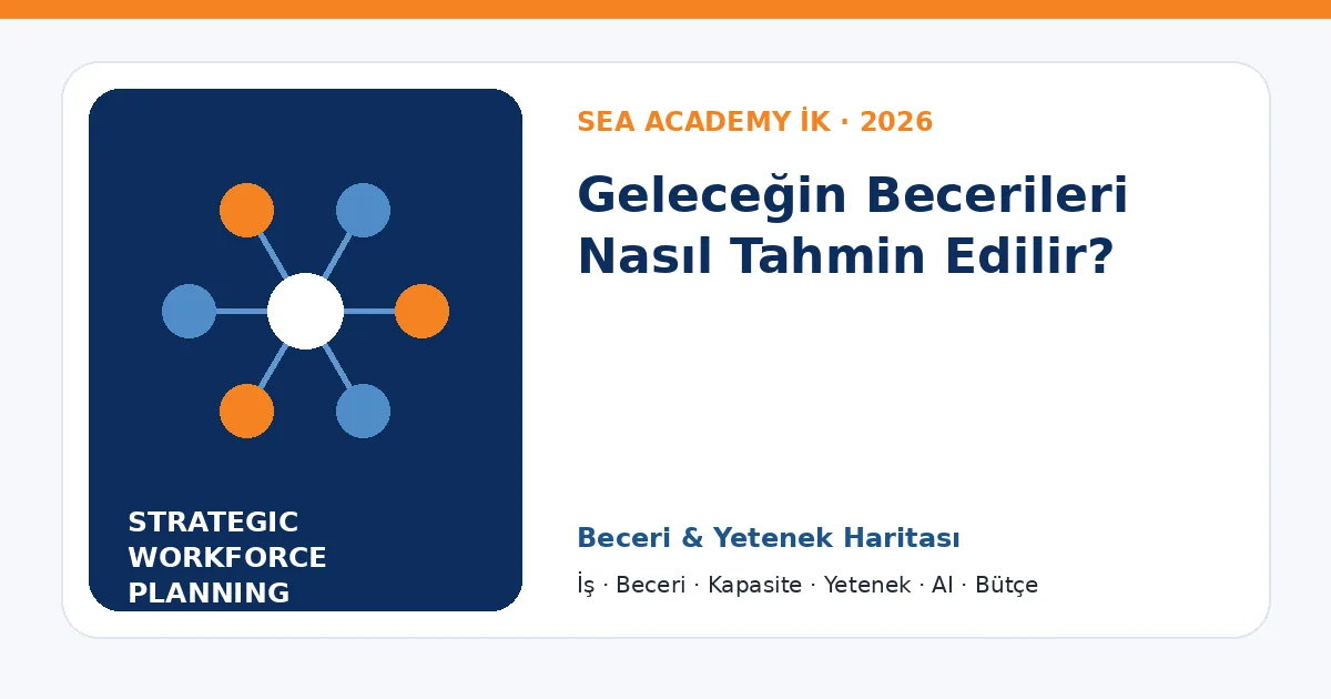 Geleceğin Becerileri Nasıl Tahmin Edilir?