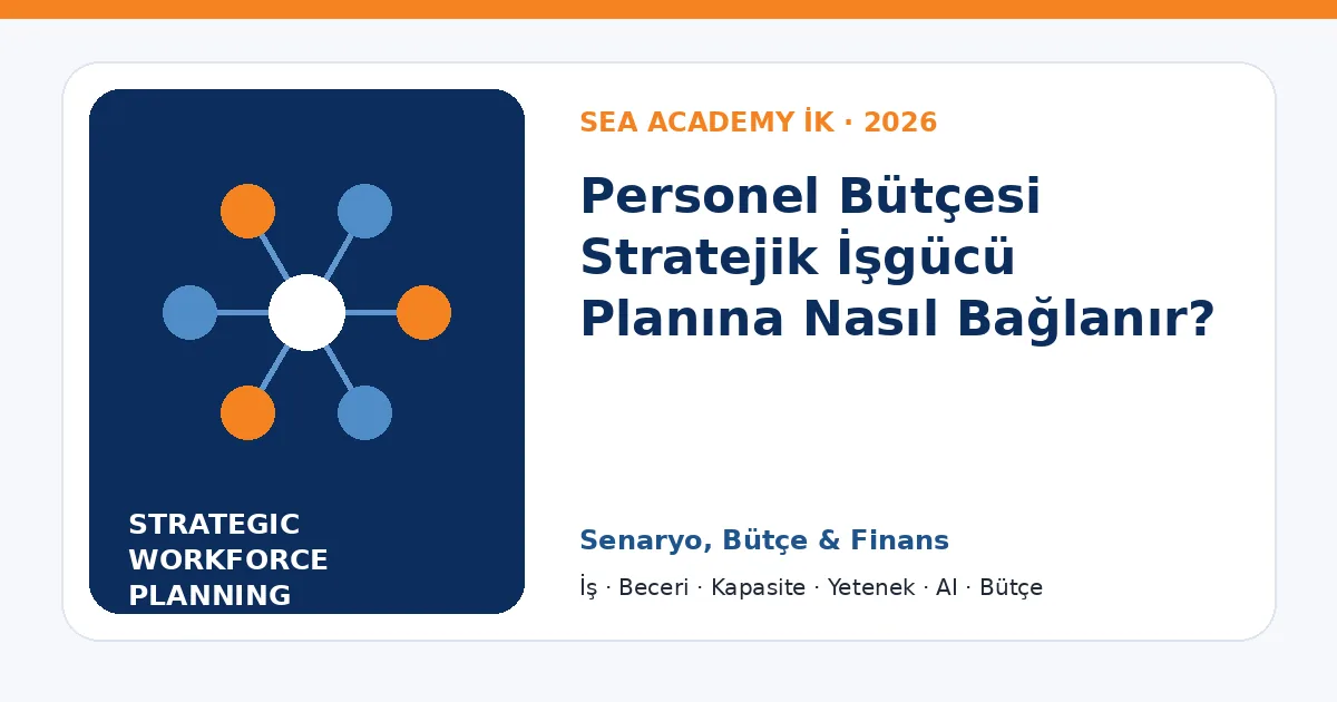 Personel Bütçesi Stratejik İşgücü Planına Nasıl Bağlanır?