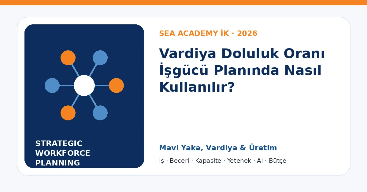 Vardiya Doluluk Oranı İşgücü Planında Nasıl Kullanılır?