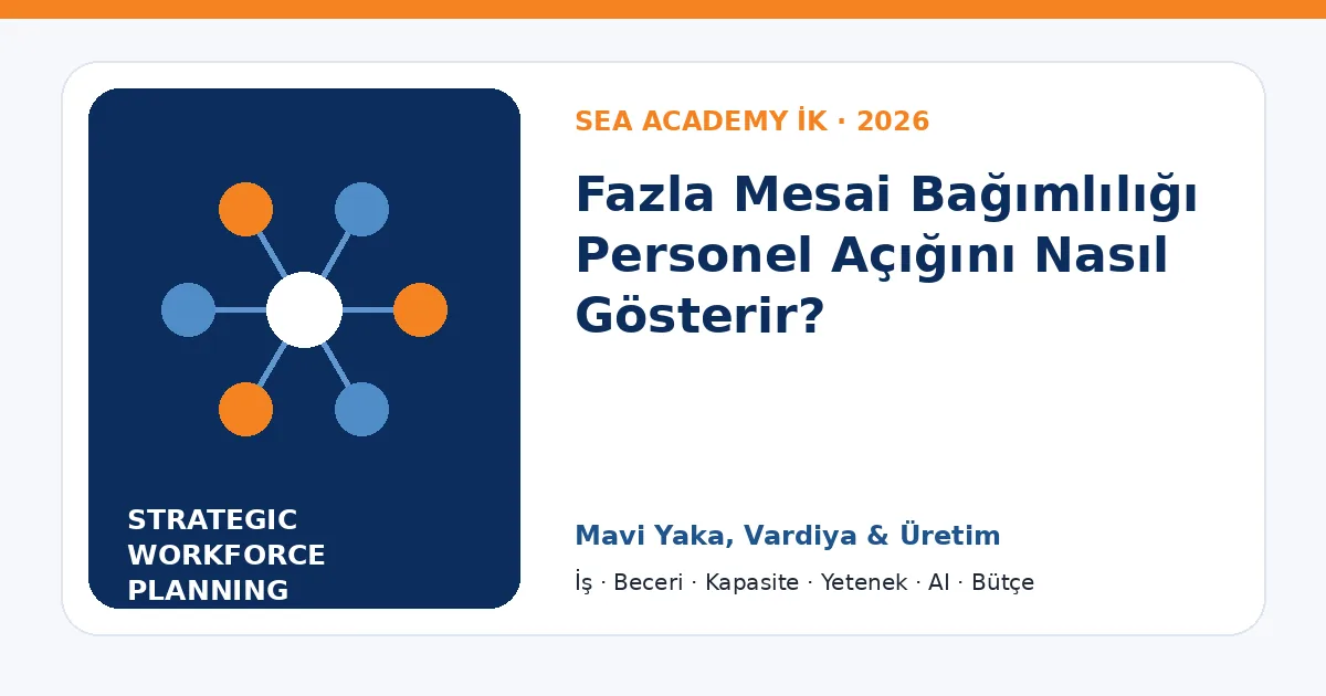 Fazla Mesai Bağımlılığı Personel Açığını Nasıl Gösterir?