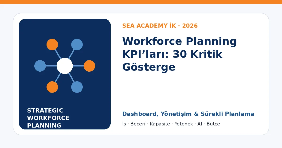 Workforce Planning KPI’ları: 30 Kritik Gösterge