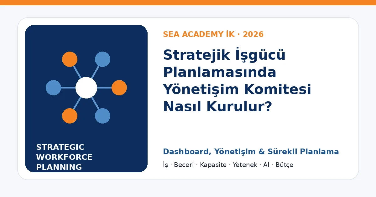 Stratejik İşgücü Planlamasında Yönetişim Komitesi Nasıl Kurulur?