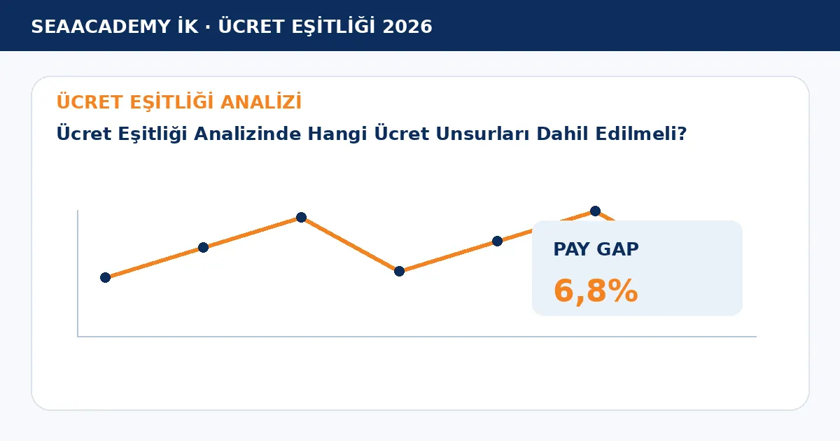 Ücret Eşitliği Analizinde Hangi Ücret Unsurları Dahil Edilmeli? analiz görseli