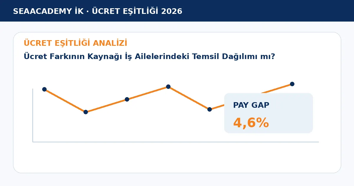 Ücret Farkının Kaynağı İş Ailelerindeki Temsil Dağılımı mı? analiz görseli
